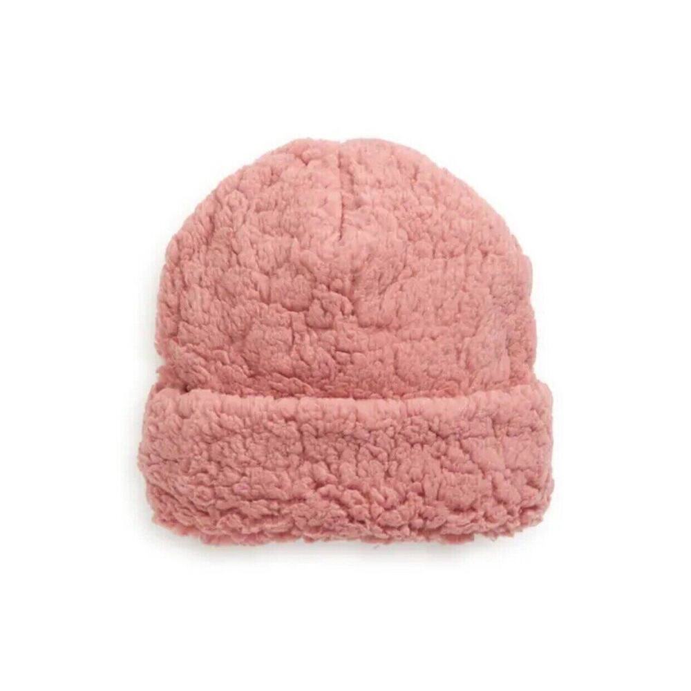 Tucker + Tate Girls Cozy Slouch Beanie Pink Foxglove One Size Age 7-16